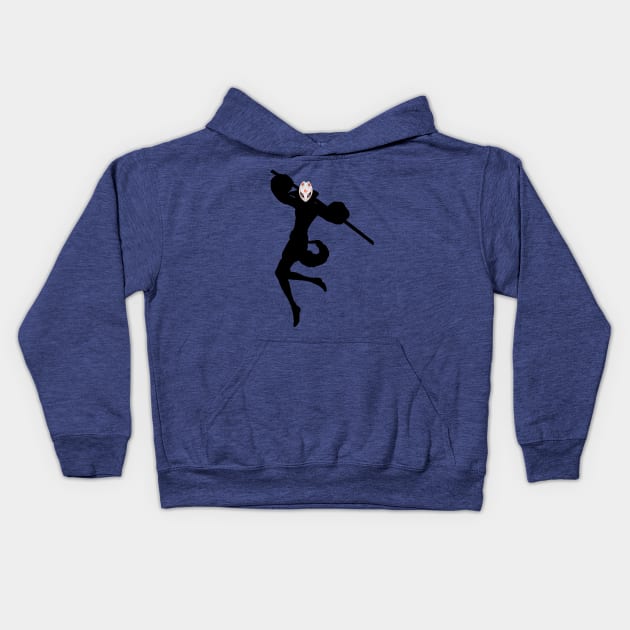 Fox- Yusuke Kids Hoodie by Creighcreigh